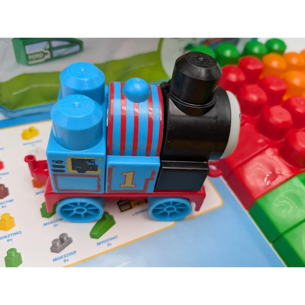 Thomas and Friends Mega Bloks Thomas and Harold Rescue Set, James, Percey